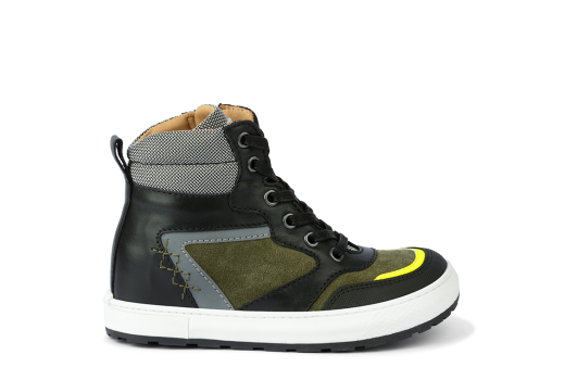 Spencer - 531682.077 Leather Black/Olive Combi