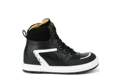 531682.010 Leather Black/White Combi