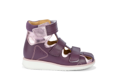 320107.666 Leather Purple Combi