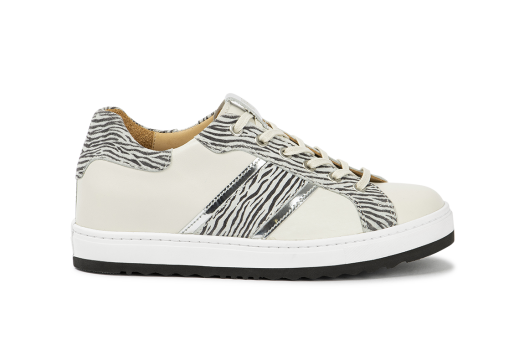 Ava - 7040.2.404 Leather Off-White/Zebra Black Combi