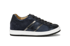 7040.3.222 Fantasy Leather Navy Combi