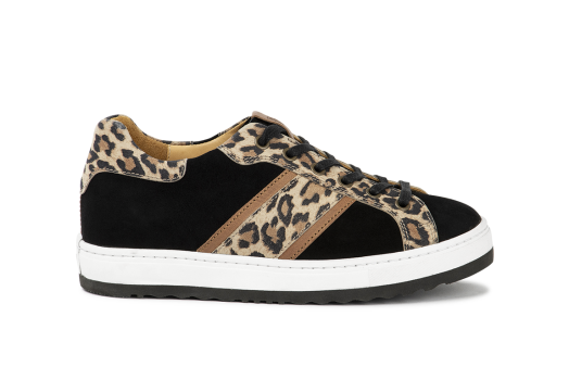 Ava - 7040.1.040 Suede Black/Leopard Beige Combi