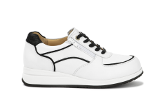 7043.2.101 Leather White Combi