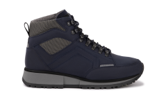 7729.0.220 Water Resistant Leather Navy/Grey Combi