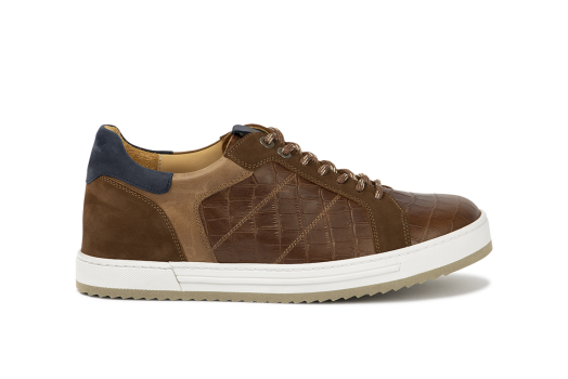 Cannes - 7536.3.333 Croco Leather Cognac Combi