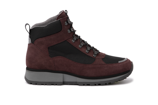 Atlas Woman - 7237.0.980 Water Resistant Suede Burgundy/Black Combi