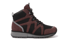 7238.0.980 Water Resistant Suede Burgundy/Black Combi