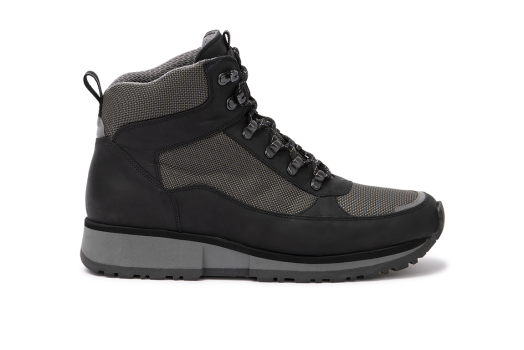 Atlas Man - 7730.0.088 Water Resistant Leather Black/Grey Combi