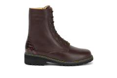 193 Leather Burgundy Combi