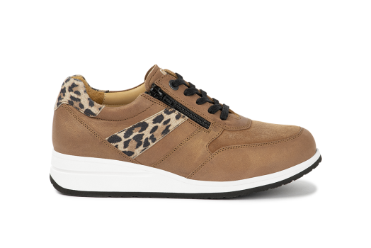 Tokio - 7038.3.333 Leather Cognac/Leopard  Beige Combi