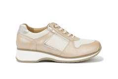 7031.2.646.1 Leather Rose/Off-White Combi