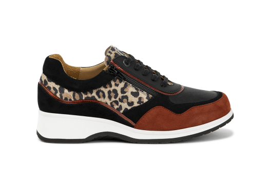 Lima - 7037.2.900 Suede Mix Combi/Leopard Beige