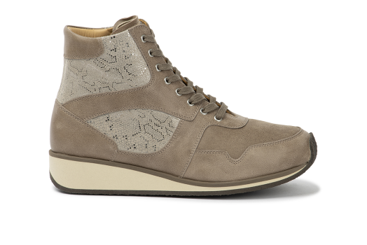 Mia - 7214.3.555 Leather Taupe Combi