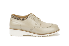 7027.3.444 Leather Beige/Zebra Beige