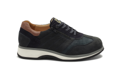 7532.3.222 Nubuck Navy Combi