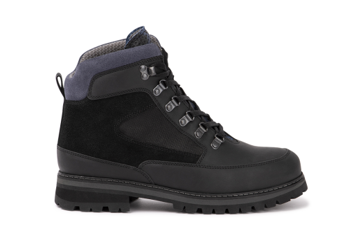 Andes - 7243.0.020 Water Resistant Leather Black/Navy Combi