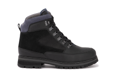 7243.0.020 Water Resistant Leather Black/Navy Combi