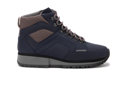 Sierra Woman - 7244.0.222 Water Resistant Leather Navy/Cinder Rose Combi