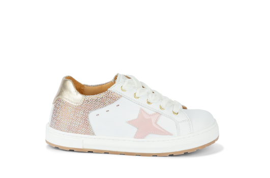 Ella - 420121.166 Grain Leather White/Pink Combi