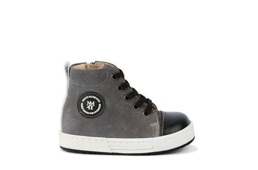 Ollie - 620119.081 Split Suede Grey Combi