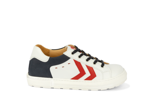 Liam - 420125.192 Grain Leather White/Navy Combi